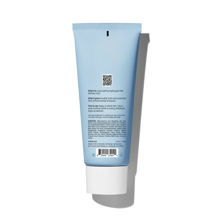 4U by Tia Curl Defining Gel with Aloe Vera and Hemi15, 6 fl oz