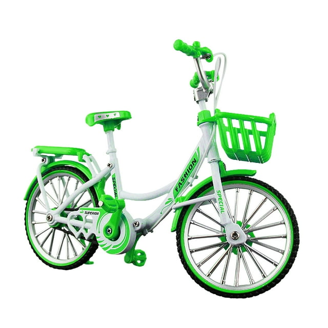 Mikilon Mini Alloy Racing Bicycle Toy Mini Mountain Bike For Vehicle Home Decoration