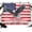 Red Blue White, variant on 7x5ft Photo Backdrop, Anniversary USA Flag Soft Polyester Backdrop Curtains Photography Backdrops, American Eagle Watercolor Blue Red Brushed Background for Photoshoots Studio Video Portrait Parties