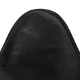 thumbnail image 3 of vidaXL Butterfly Chair Black Real Leather, 3 of 4