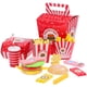 thumbnail image 5 of ColoMX 1 juego de simulación de comida rápida modelo realista Chip Burger Toy Set Play House Props, 5 of 7