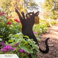 thumbnail image 5 of RealSteel Garden Art Cats 3-Pack – Whimsical Metal Cat Silhouettes for Indoor&nbsp;&&nbsp;Outdoor&nbsp;Decor (Gold), 5 of 11