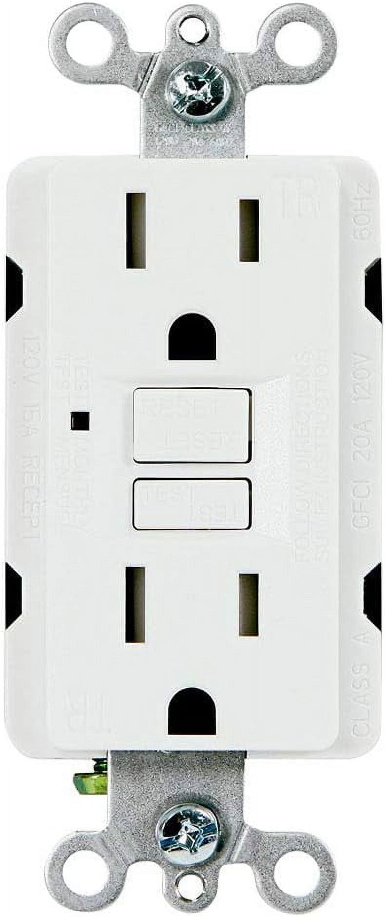 GFCI Outlet, White