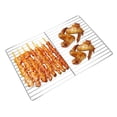 thumbnail image 2 of Filet de Barbecue Dekaim, Grille de Barbecue Antiadhésive en Acier Inoxydable pour Grand Four à Barbecue(30 * 45), 2 of 7