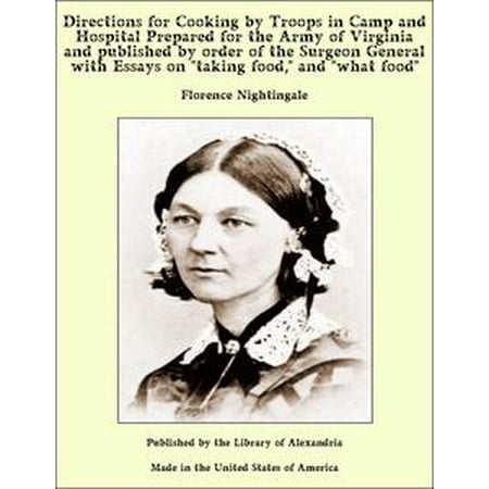 Teaching Essay Writing To High School Students Directions For Cooking By Troops In Camp And Hospital Prepared For The Army Of Virginia And Healthy Living Essay also Health Essay Example Directions For Cooking By Troops In Camp And Hospital Prepared For Essays And Term Papers