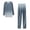 Gray, variant on Tejiojio Fall Clearance Women Hooded Solid Color Sets Leisure Wear Lounge Wear Suit Sport Set Tops Pants