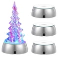 thumbnail image 1 of FRCOLOR 4 Pcs Fashion LED Light Bases Led Display Lamp Bases Show Stands Display Holders, 1 of 4