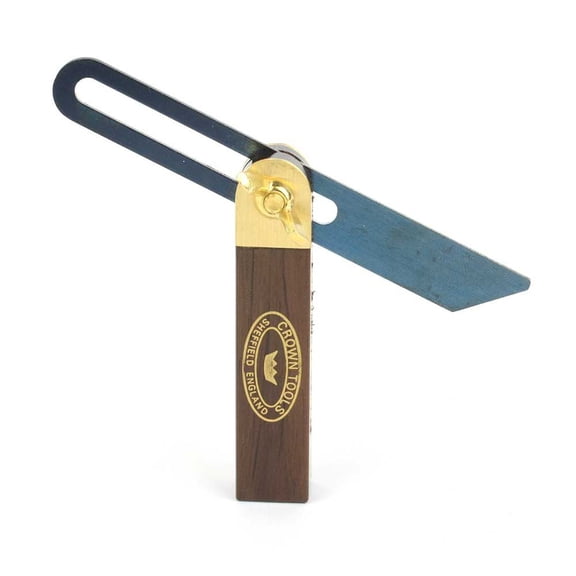 Crown Tools 115M 4 Inch Miniature Bevel, Rosewood