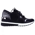 thumbnail image 3 of Womens MICHAEL Michael Kors Scout Wedge Fashion Sneakers - Black, 3 of 6