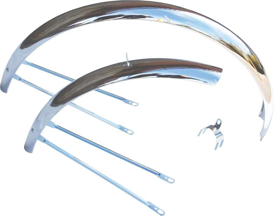 Sunlite Steel Fenders 26X2.125 Mini Chrome