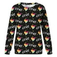 thumbnail image 3 of XINXIAOO Women Sweatshirt Sweat Shirts Women Long Sleeve Pullover Sweatshirts for Women Yellow Sweat Shirt Fall Crewneck Women Fashion, 3 of 3