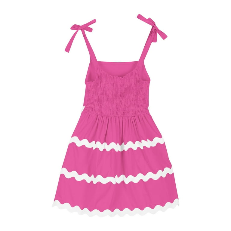 eczipvz Girls Easter Dress Maxi Tween Girls Elegant Flutter Sleeve Dresses  Preppy Dress Hot Pink,11-12 Years - Walmart.com