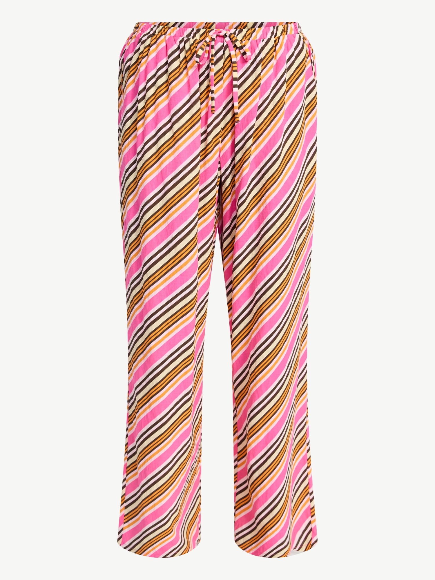 No Boundaries Wide Leg Pants Bikini Coverup, Women's XXS-XXL
