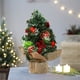 thumbnail image 5 of Ganfancp Diámetro 4.3 Pulgadas Altura 7.5 Pulgadas Árbol de Navidad En Miniatura Árbol de Navidad En Miniatura Adornos Colgantes Árbol de Navidad Artificial Ofertas Del Día Diámetro 11Cm,Altura 21Cm, 5 of 6