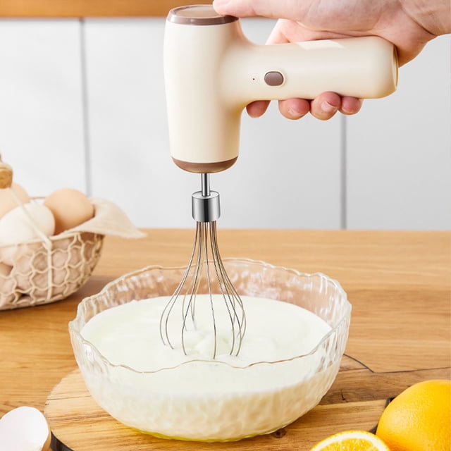 Garlic Chopper Egg Beater, Environmental Convenient Cordless Food Processor Efficient Effort Saving For Baking