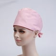 thumbnail image 6 of Scrub Cap Lightweight Working Hat for Beauty Salon SPA Cosmetology Massaging Pink, 6 of 8