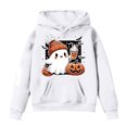 thumbnail image 4 of Ccpelsie Kids Hoodies for Boys Fall Winter Pullover Toddler Warm Hooded Sweatshirt Active Shirts(White,12-13 Years), 4 of 5