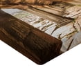 thumbnail image 2 of Ambesonne Vintage Fitted Sheet, Wall, Twin XL Size, Beige, 2 of 3