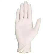 Condor Disposable Gloves,Rubber Latex,M,PK100 10D864