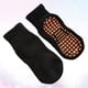 thumbnail image 3 of EeaseMX 3 pares de calcetines antideslizantes de algodón para niños, prácticos calcetines deportivos para trampolín, talla M (negros, para niños de 5 a 11 años), 3 of 7
