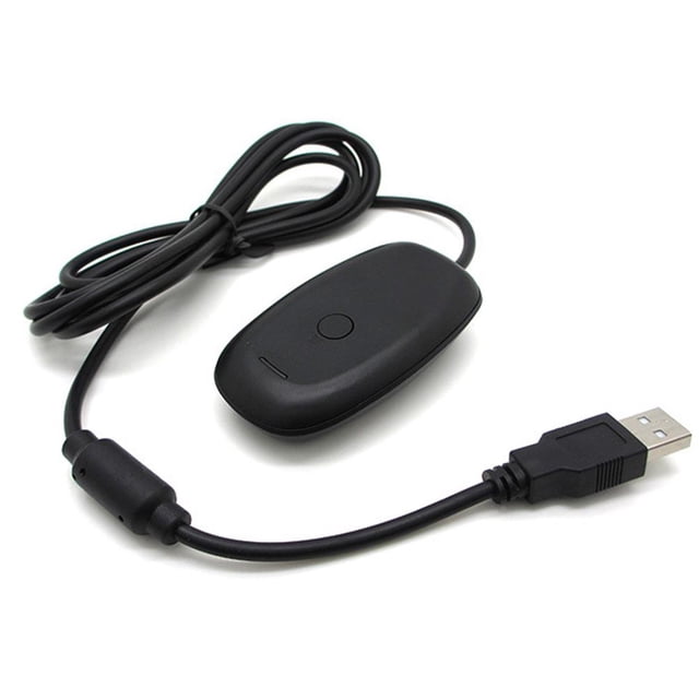 Gamepad inalámbrico Adaptador de PC Receptor USB para Xbox 360 Mango inalámbrico