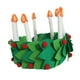 thumbnail image 2 of Diadema de fieltro con forma de corona y vela, cómoda para uso diario y celebraciones navideñas., 2 of 9