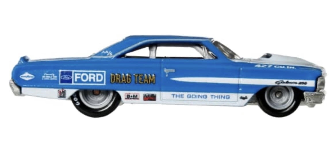 Hot Wheels 1964 Galaxie 500 Custom & 1967 Ford Anglia Racer Car Culture Premium 2 Pack