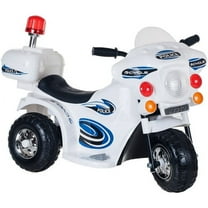 Ride on Toy, 3 Wheel Motorcycle for Kids, Battery Powered Ride On Toy by Lil’ Rider – Toys for Boys and Girls, Toddler - 4 Year Old, Police Car