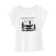 thumbnail image 4 of Camiseta para mujer, ropa de verano, trajes, camiseta con cuello redondo para el trabajo, viajes, uso diario XL, 4 of 7