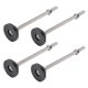 thumbnail image 1 of Pies Niveladores, Nivelador De Patas Para Muebles De Altura Ajustable Fácil De Usar, Almohadilla Antideslizante De 4 Piezas, Capacidad De Carga De 10 Kg Para Máquinas Herramienta, 1 of 7