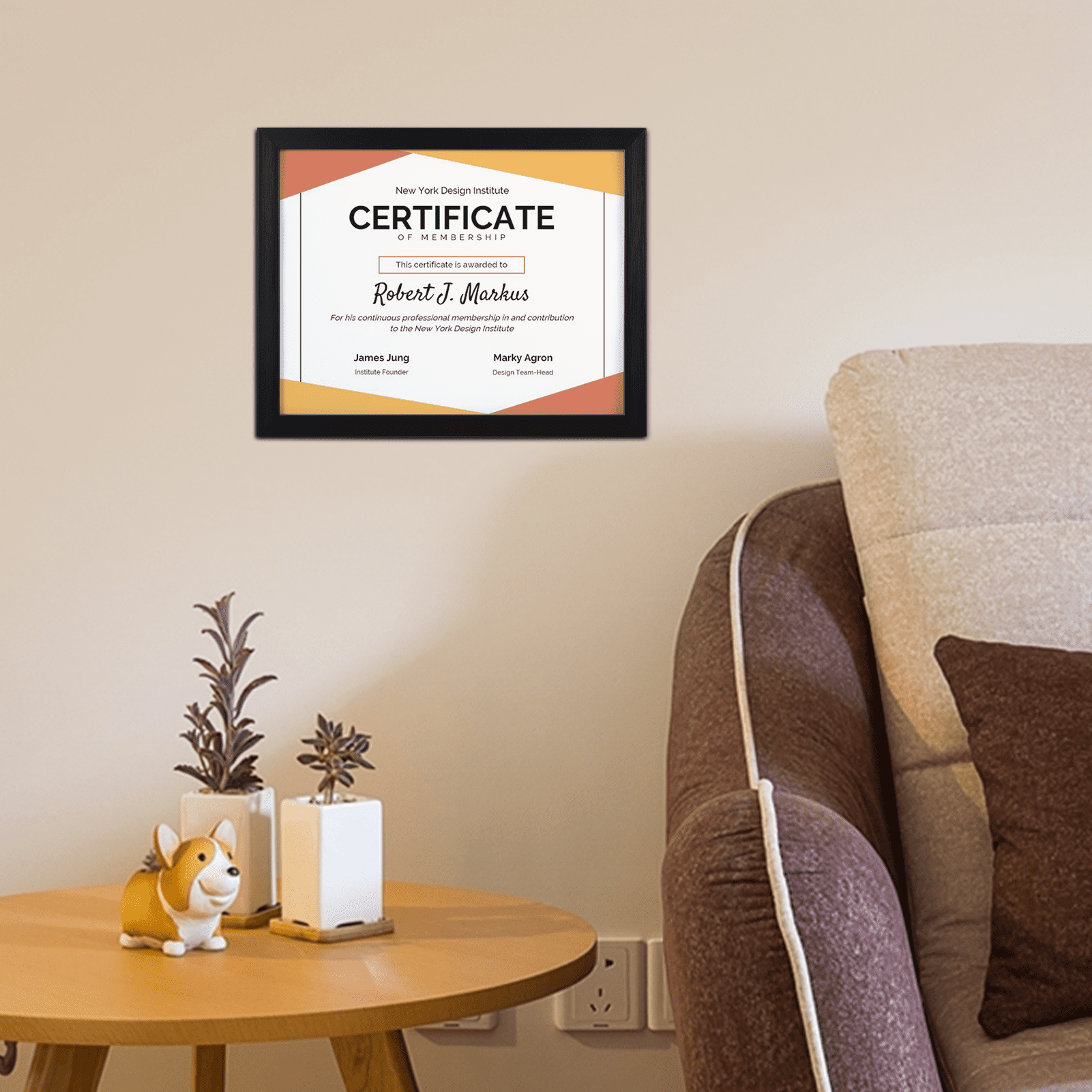 8.5x11 Document Picture Frames Set of 7, Black Certificate Frame for Wall Mounted and Tabletop Display