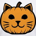 thumbnail image 3 of CafePress - Cat Jack O Lantern Pumpkin Women's V Neck T Shirt - Womens Cotton V-Neck T-shirt, 3 of 4
