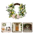 thumbnail image 3 of Hanging Pendants Wreath Artificial Garland Simulation For Wedding Leaf Flower Home Decor, 3 of 9