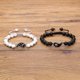 thumbnail image 4 of Yin Yang My Sun and Stars Moon of My Life Stone Couples Bracelets, 4 of 4