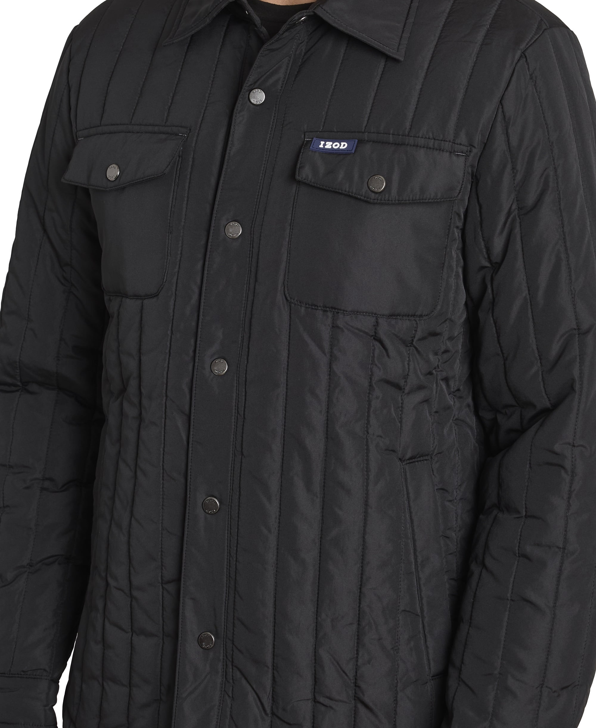 IZOD Men's & Big Men's Lightweight Poly Shirt Jacket, Up to Size 2XL