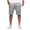 Light Gray, variant on AzureSilk Cargo Shorts For Mens Casual Shorts Drawstring Summer Shorts Beach Golf Shorts Summer Shorts Athletic Shorts For Men Gym Shorts Men, Size S-XL