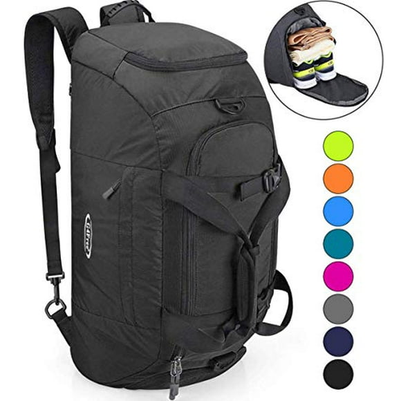 G4Free 3-Way Duffle Backpack Gym Bag for Men Women Sports Duffel Bag with Shoe Compartment Travel Backpack Luggage 40L