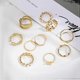 thumbnail image 5 of Gold Stackable Rings for Women Trendy Stocking Stuffers Cute Rings Stuff Boho Moon Star Butterfly Knuckle Ring Set Gold Jewelry Christmas Gifts 2024, 5 of 5