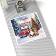 thumbnail image 4 of Santa is Coming Shetland Sheepdog Merry Christmas Xmas Noel Truck Tree Vinyl Sticker Sheltie Dog Lover Gifts Waterproof Decal Art Decor - 02023, 4 of 5