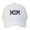 White, variant on MOM Embroidered Printed Baseball Cap Vintage to Make Old Cap Mens Womens Hats White
