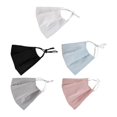 thumbnail image 2 of Spring and Summer Mask for Womens Chinese High-face Washable Veil Mask, 2 of 8