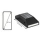 thumbnail image 4 of Aplique Solar Exterior Arriba Abajo LED | Aplique impermeable negro moderno IP65 | Luz cálida | ABS+PC | Lámpara de energía solar para la cerca del patio del porche del jardín del hogar | Paquete de, 4 of 8
