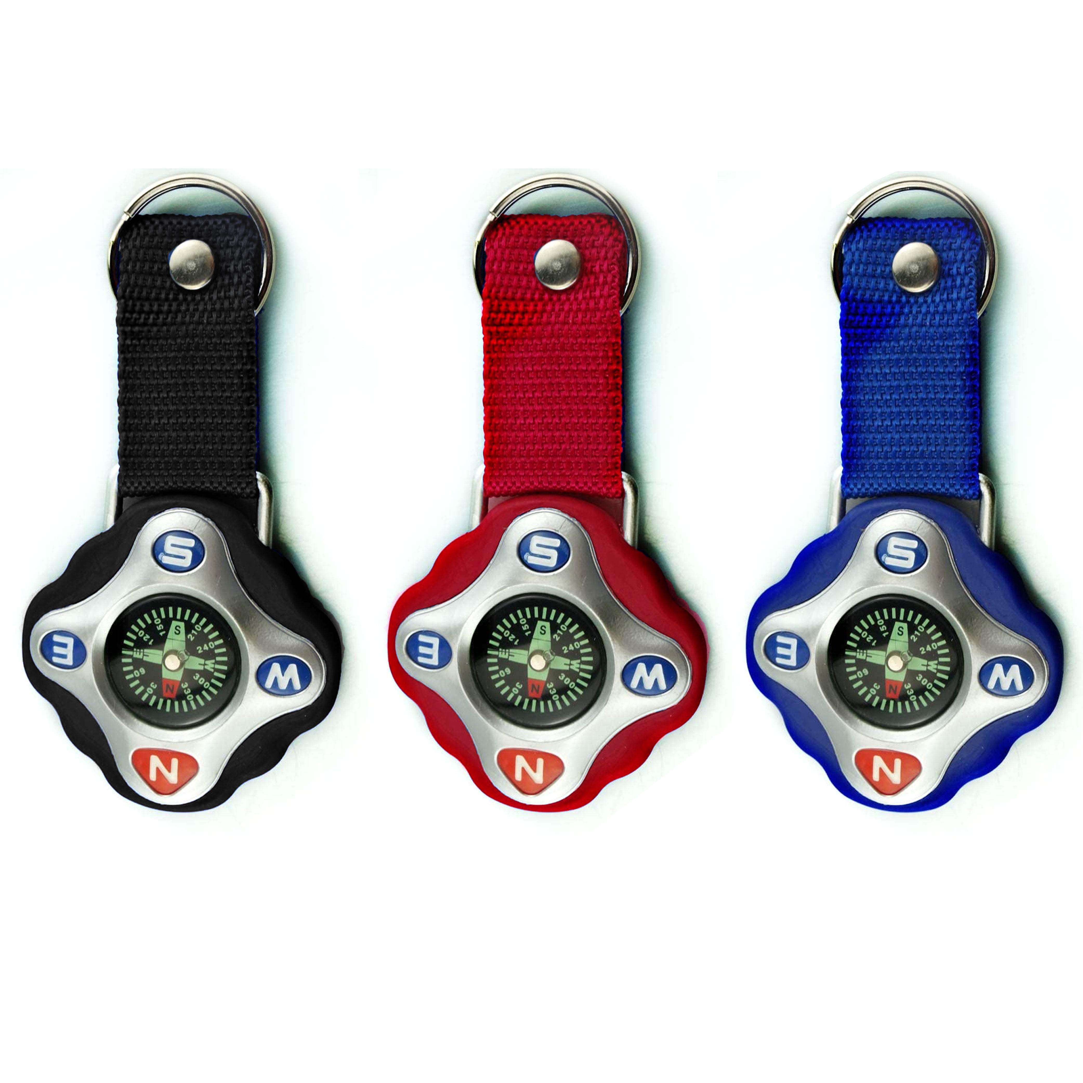 SE CDC25H Adventure Outdoor Compass with Keychain and Strap Sona Enterprises 