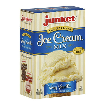 Junket Ice Cream Mix - Very Vanilla - Pack of 12 - 4