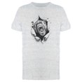 thumbnail image 1 of Chimpanzee Ripped Paper Sketch Tee Men's -Image by Shutterstock, 1 of 2