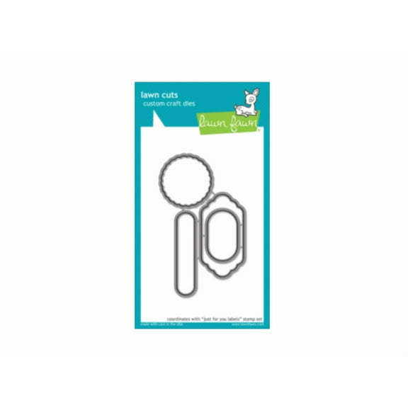 Lawn Fawn Just for You Labels Die