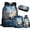 Wolf Cool Flame, variant on Jeiento Wolf Backpack for Boys with Lunch Box Pencil Case Water Bottle Book Bag for Kids 8-12 Middle Elementary School Bag Purple Flower Shoulder Bag