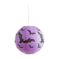 thumbnail image 2 of Gqtwoy Halloween Paper Lanterns, Round Hanging Decoration, Bats Witch Designs, Indoor Outdoor Party Decor, Reusable Ghost House Lanterns, Halloween Decorations, Festive Home Decor, 2 of 6