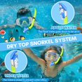 thumbnail image 3 of Set de Equipo de Snorkel HiiPeak para Niños de 6 a 14 Años con Gafas de Buceo, 3 of 8