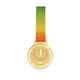thumbnail image 1 of Medallas de premio de ganador de 6,5 cm Premios de juego Premios de participación Premios de trofeos Fútbol Dorado, 1 of 9